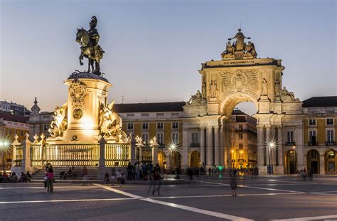 commerce square in lisbon.